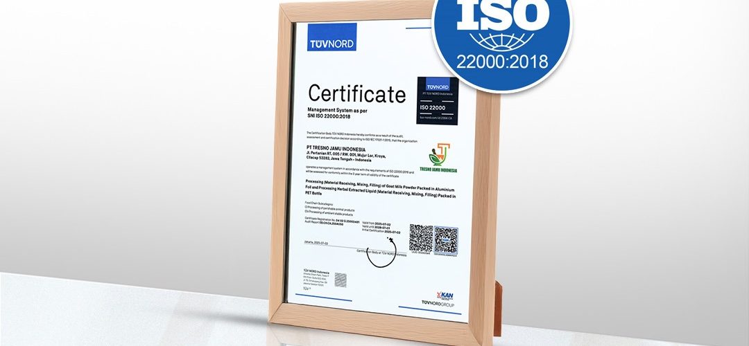 Sertifikat ISO 12000:2018