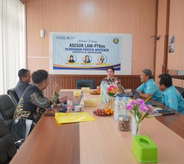 Kunjungan asesor LAM PTKes di Tresno Jamu Indonesia